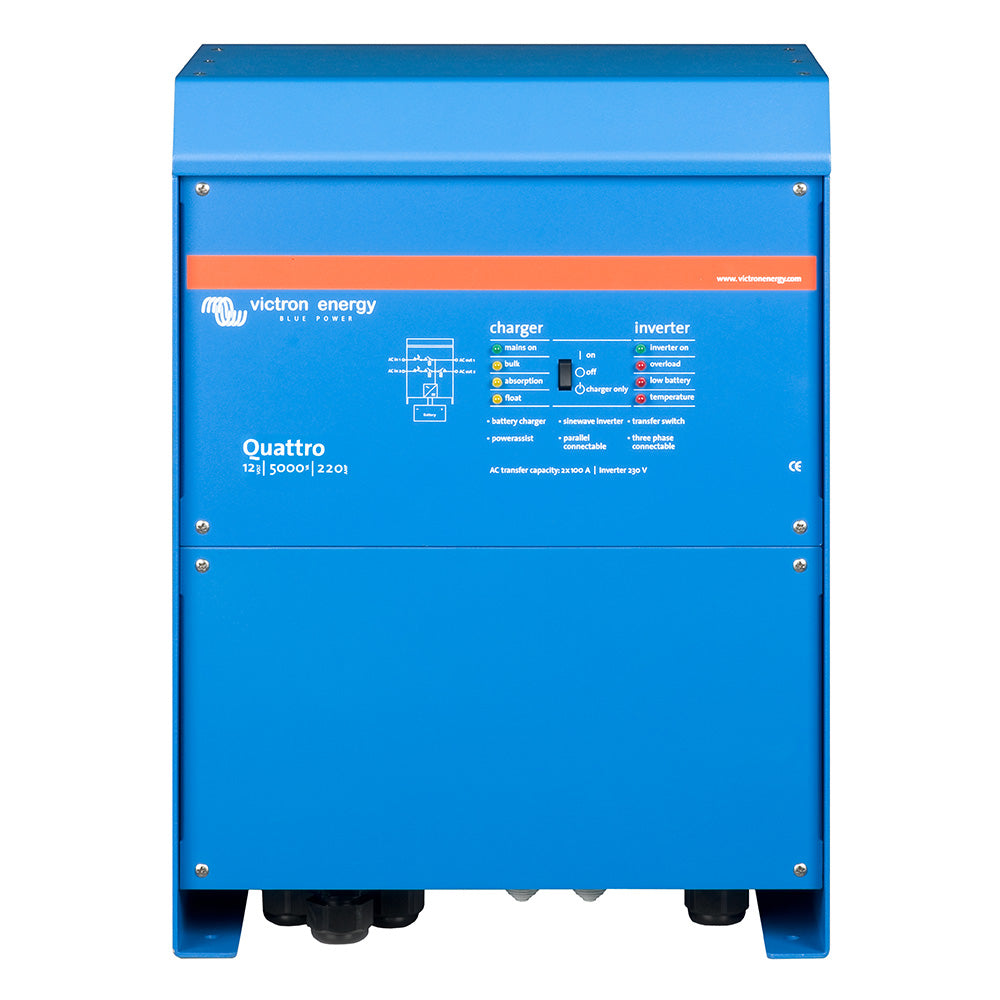 Victron Quattro 12/220-100/100 120V VE.Bus (UL458)