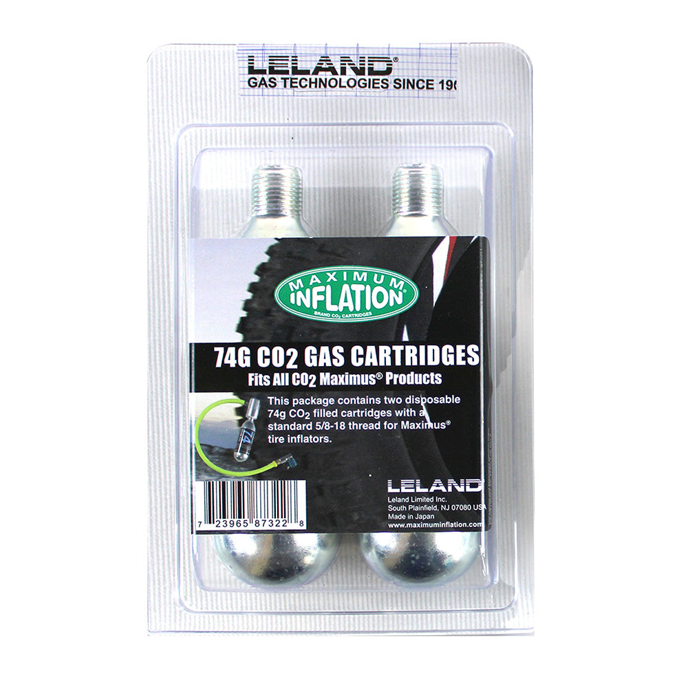 Leland Maximum Inflations Maximus™ Instant Tire Refill Cartridges *2-Pack