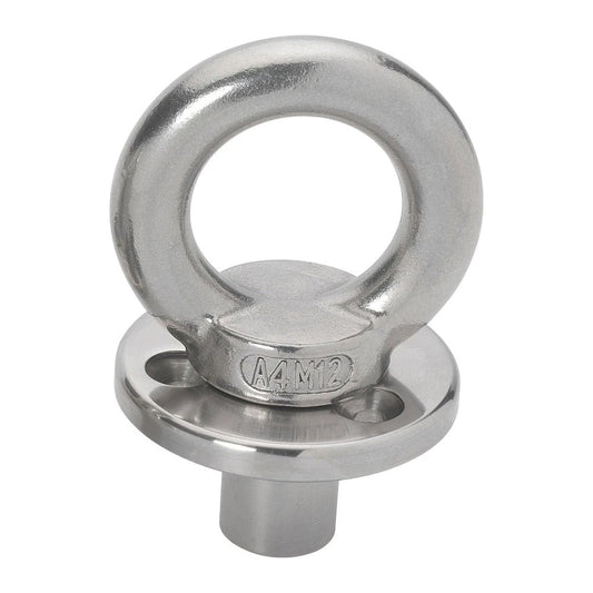 Barton Deck Plate w/Fixing & Eye w/Blanking Plug - M12 Eye